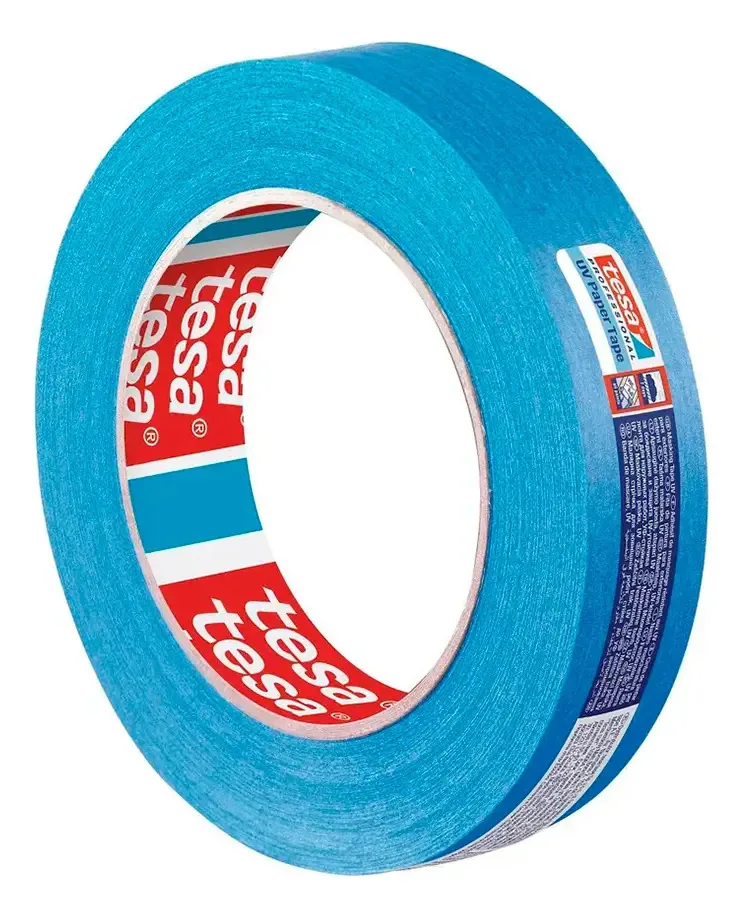 Fita adesiva azul para exterior UV Tesa 50mx25mm