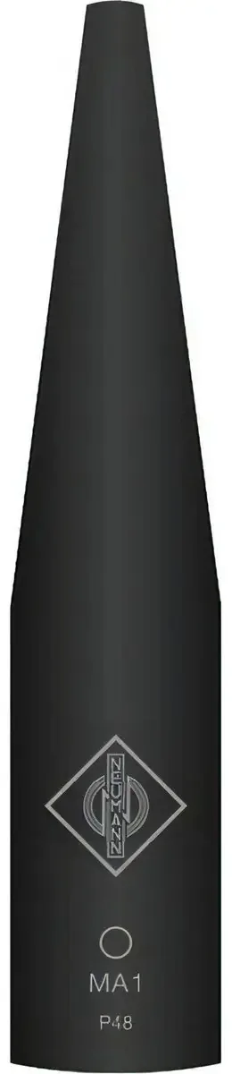 Microfone de alinhamento do monitor Neumann Ma 1 e cor de calibração: preto
