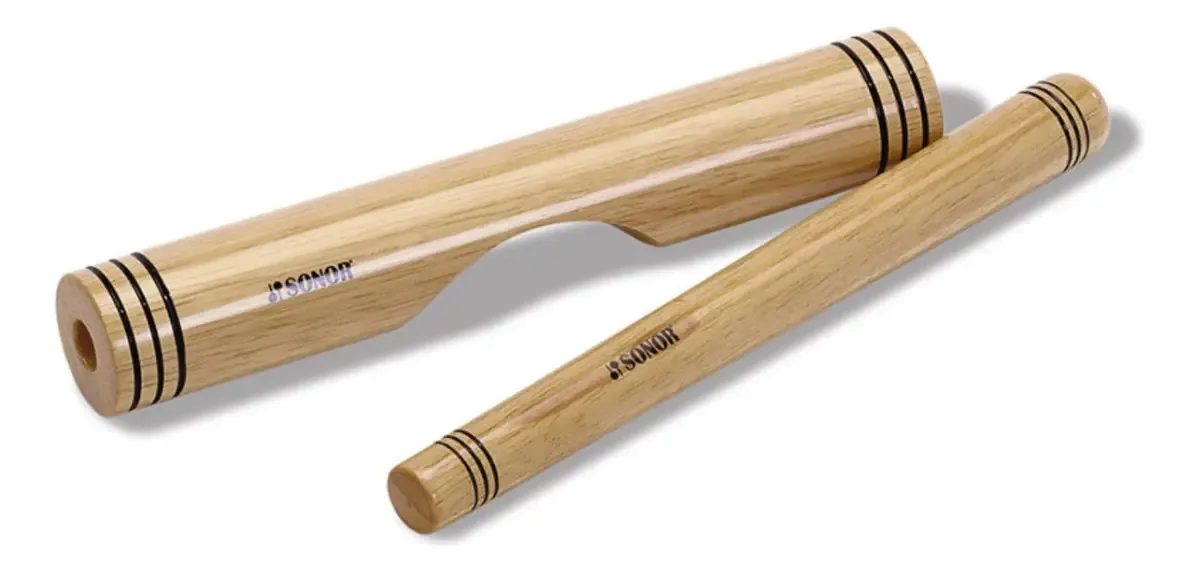 Teclas de percussão sonora de madeira cubana