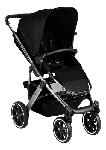 Carrinho Bebe Passeio Travel System Salsa 4 Black Dots Abc Cor Preto Cor Do Chassi Black