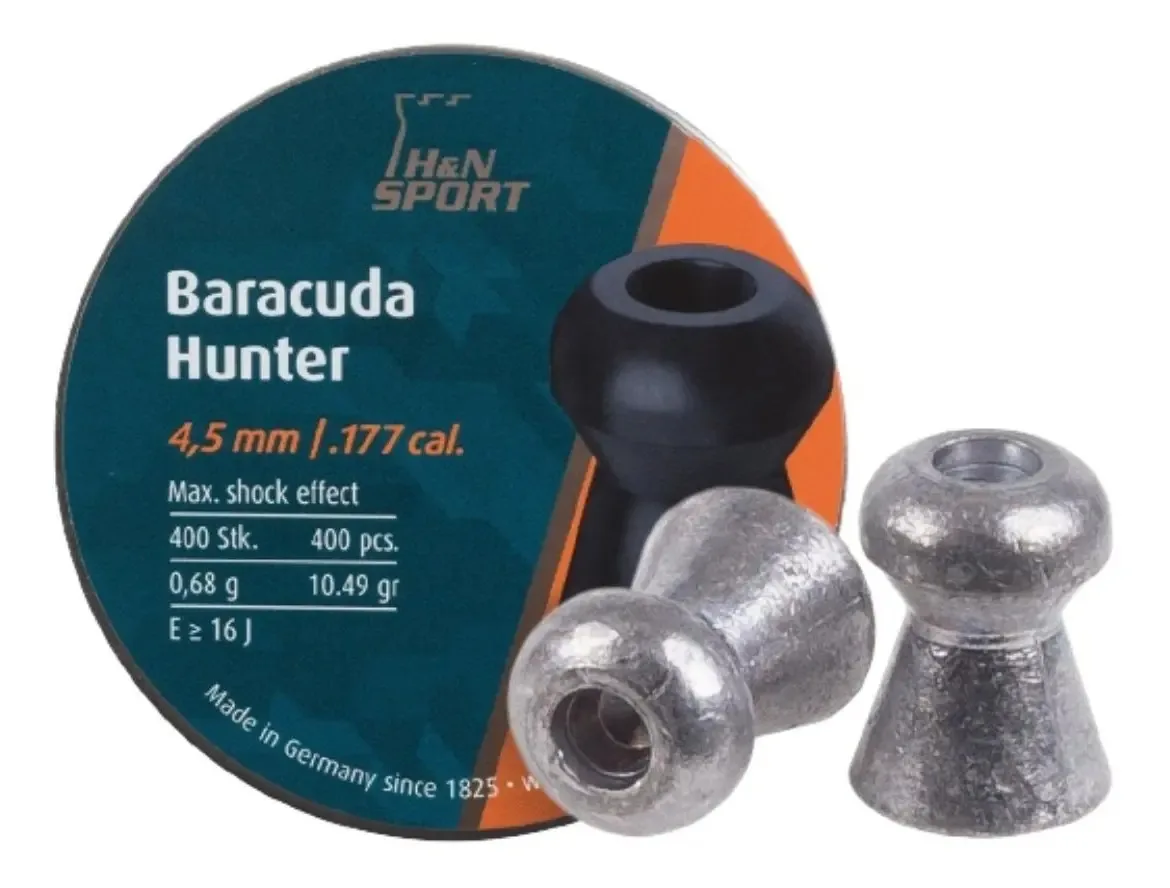 Munição Baracuda Hunter Hollow Point (4,5 mm) xtrp