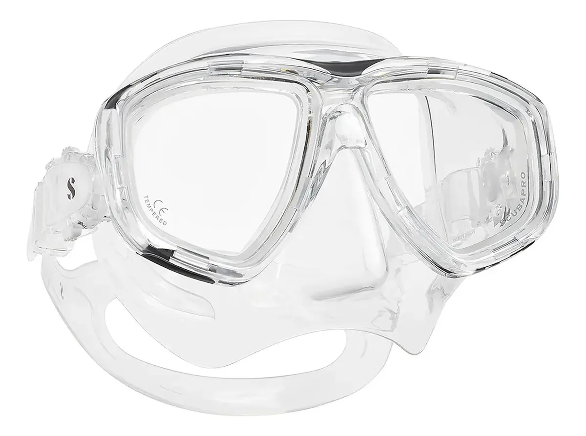 Máscara De Mergulho Scubapro Flux Twin (transparente)