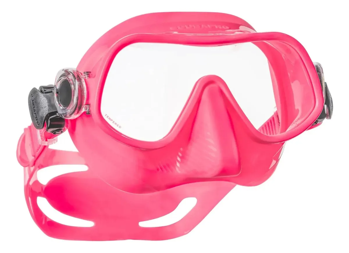 Máscara de mergulho Scubapro Steel Pro para mergulho livre, com 1 lente