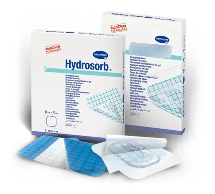 Curativo Hydrosorb Hydrotac Hidrogel Em Placa 10x10cm