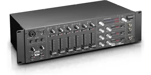 Instalações do Ld System Mixer de 4 zonas