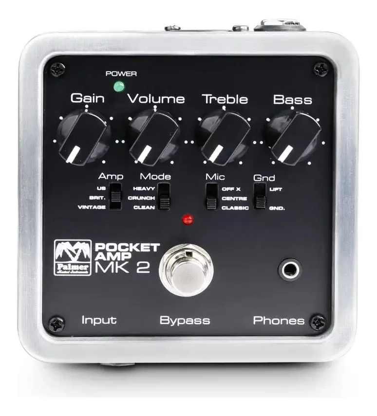 Pré-amplificador de amplificador de guitarra Palmer (pal-pepamp-mkii)