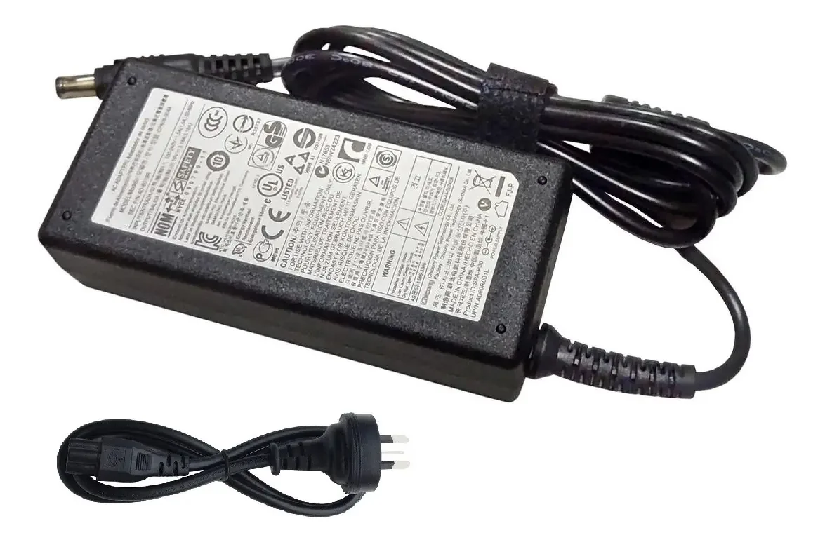 Carregador de notebook 2power Ad-9019, Ad-9019-g, cor preta, 110-220v — Inclui cabo de parede de 90 W