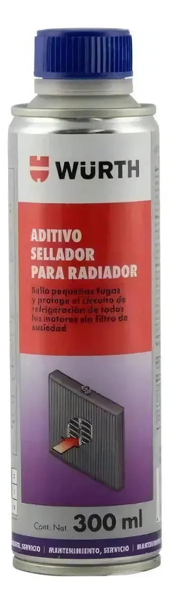 Aditivo de selante de radiador Wurth 300ml