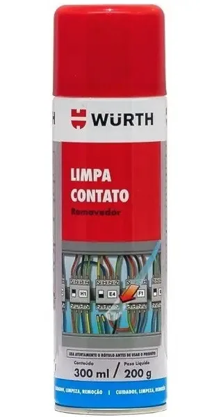 Limpa Contato Wurth 300ml/200g. Wurth