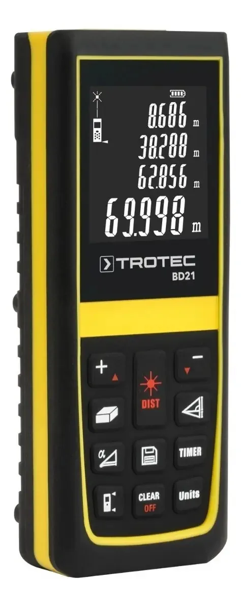 Medidor de distância a laser Trotec Bd21