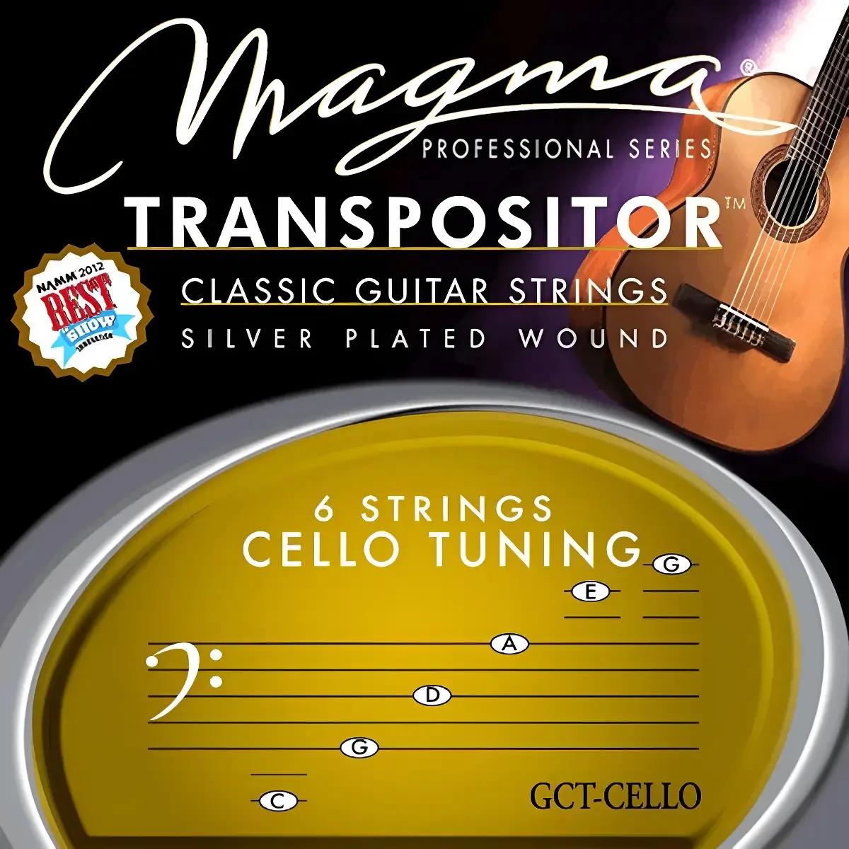 Corda Magma Transpositor GTC-Violoncelo para Guitarra Clássica