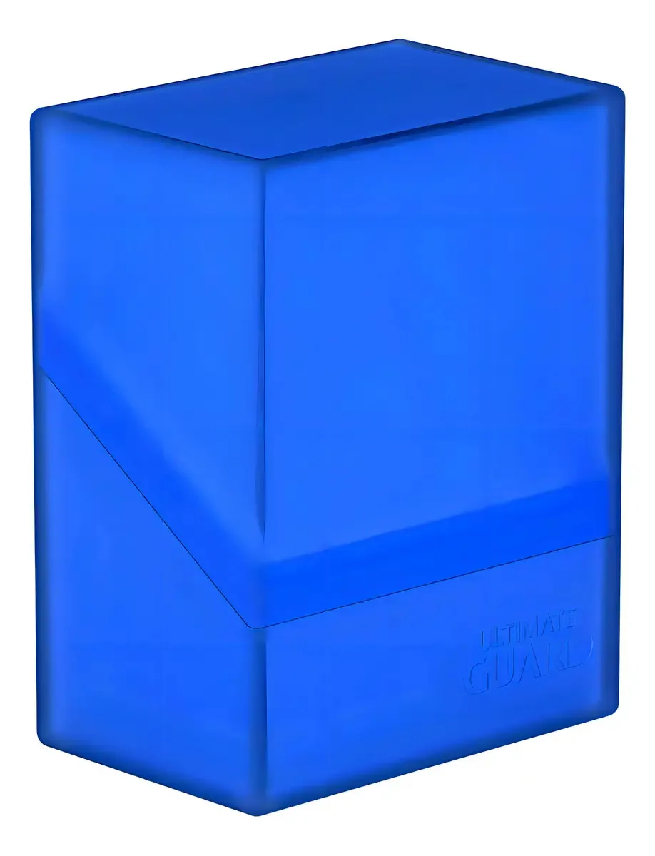 Caixa Para Baralhos Ultimate Guard Boulder 60+, Cor Safira
