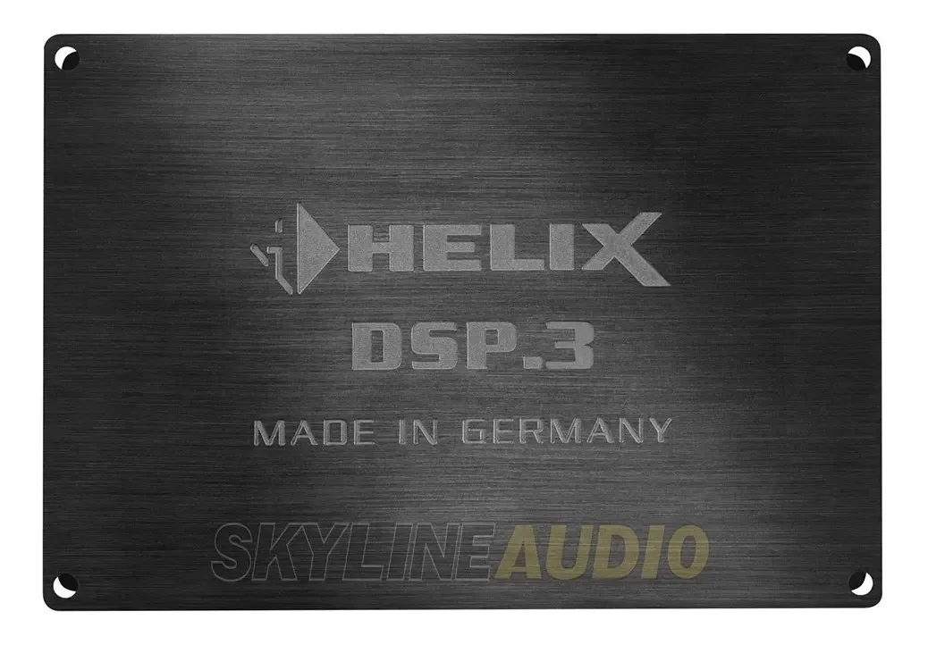 Processador De Sinal Digital Dsp Helix Dsp.3 De 8 Canais Cor Preto