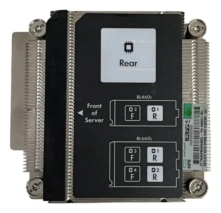 Dissipador Hp Bl460c G9 Rear 777687-001 740345-001
