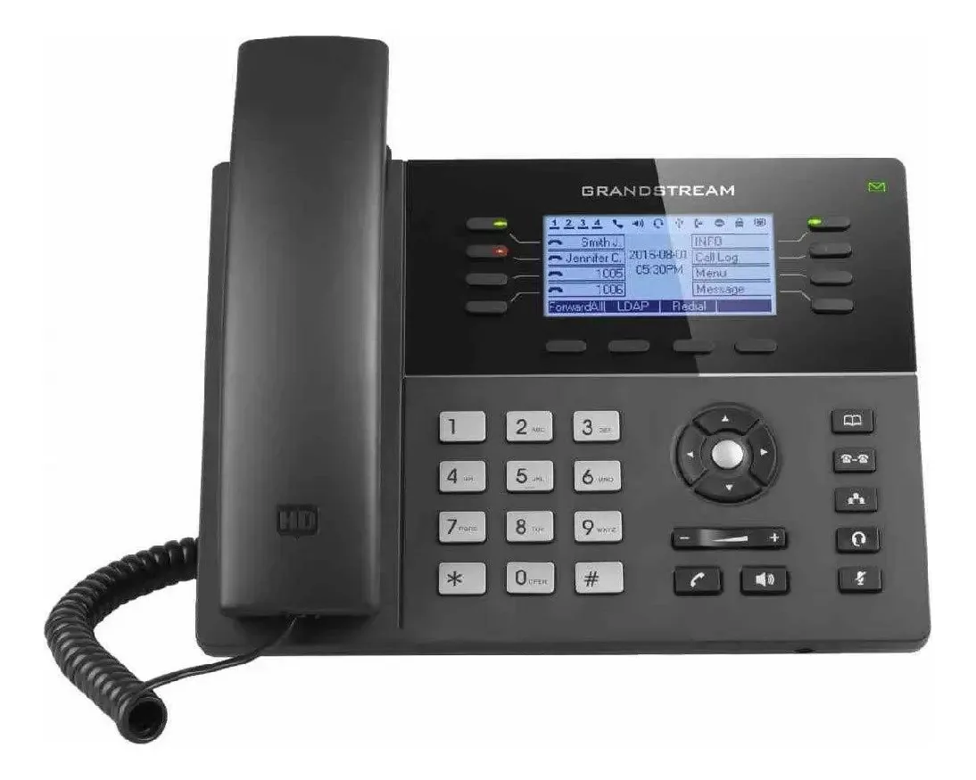 Grandstream Gs-gxp1780 Telefone IP 8 Linhas VoIP Preto