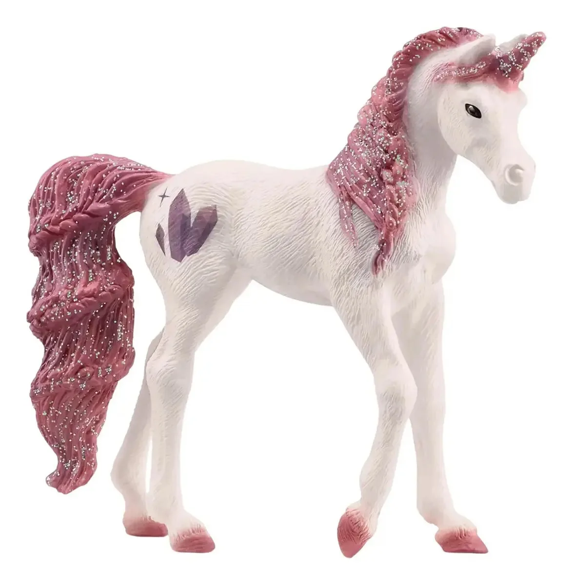 Brinquedo de figuras infantis Schleich Unicorn Amethyst Collection