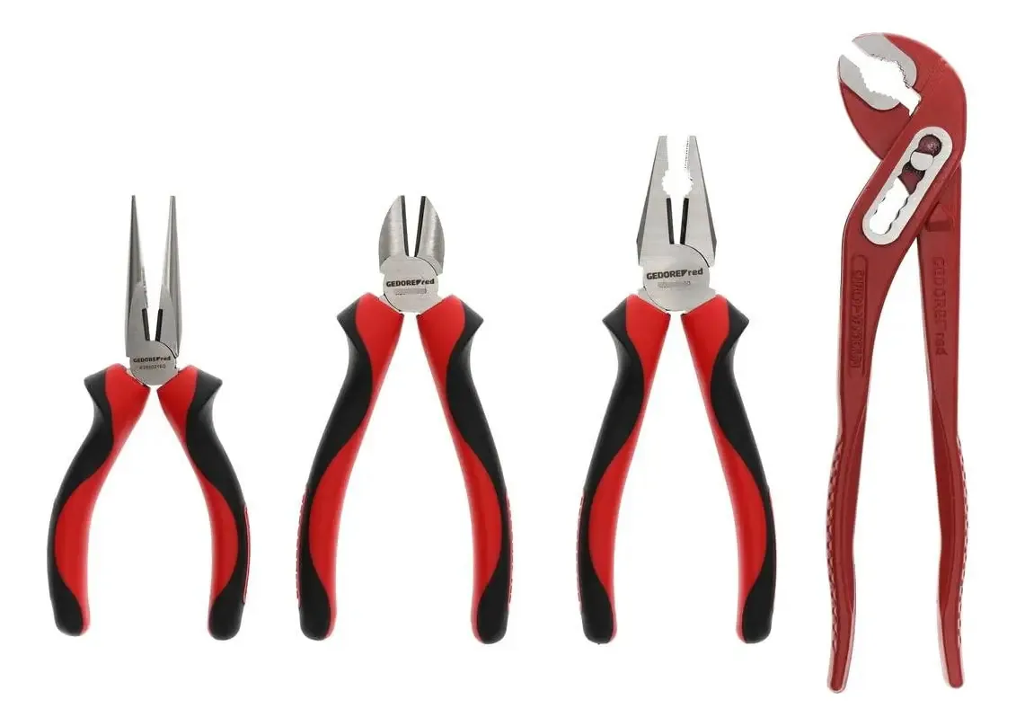Conjunto de alicates de módulo CT Gedore Red de 4 peças