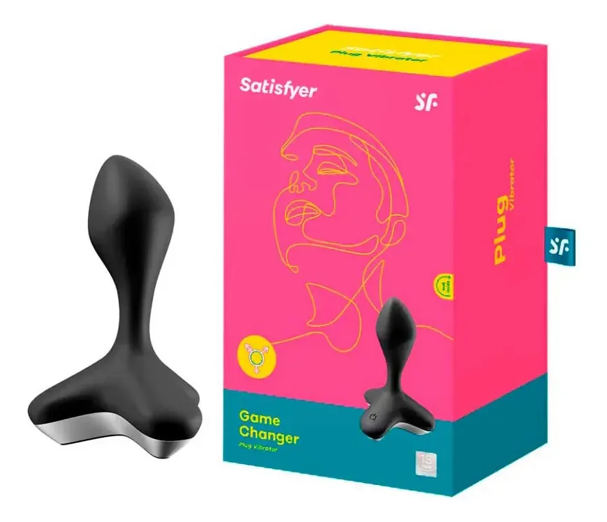 Plug Anal Com 12 Programas De Vibrações - Satisfyer