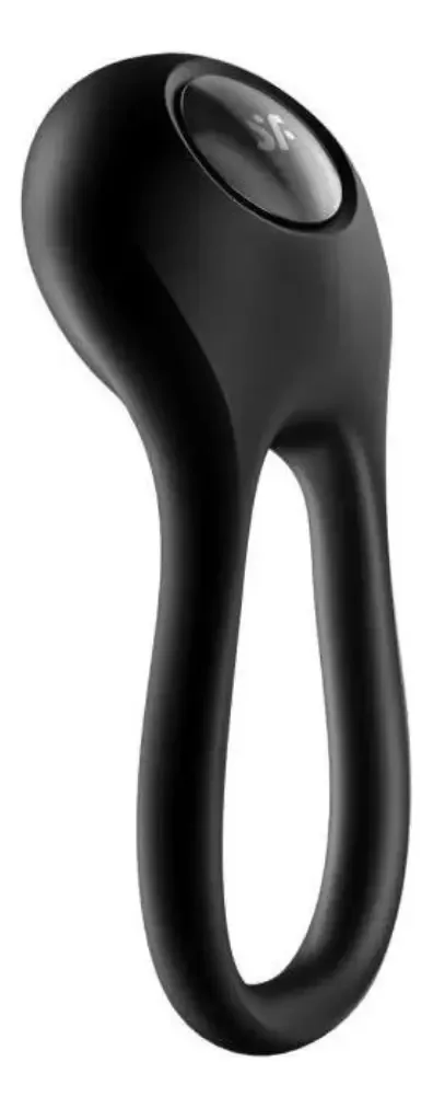 Anel Vibratório Recarregável Satisfyer Majestic Duo Premium - Preto