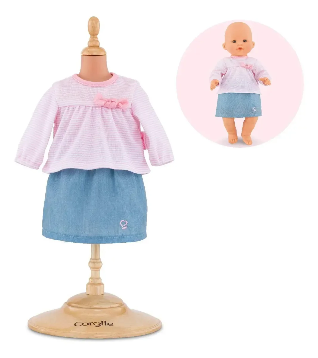 Top e saia Corolle Baby Doll Suit Access
