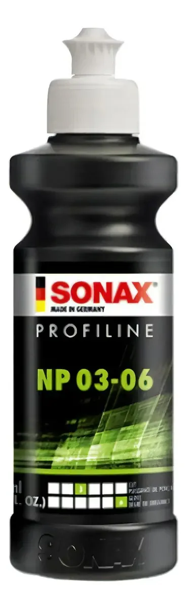 Branqueador verde Sonax Profline Np 03-06 250ml
