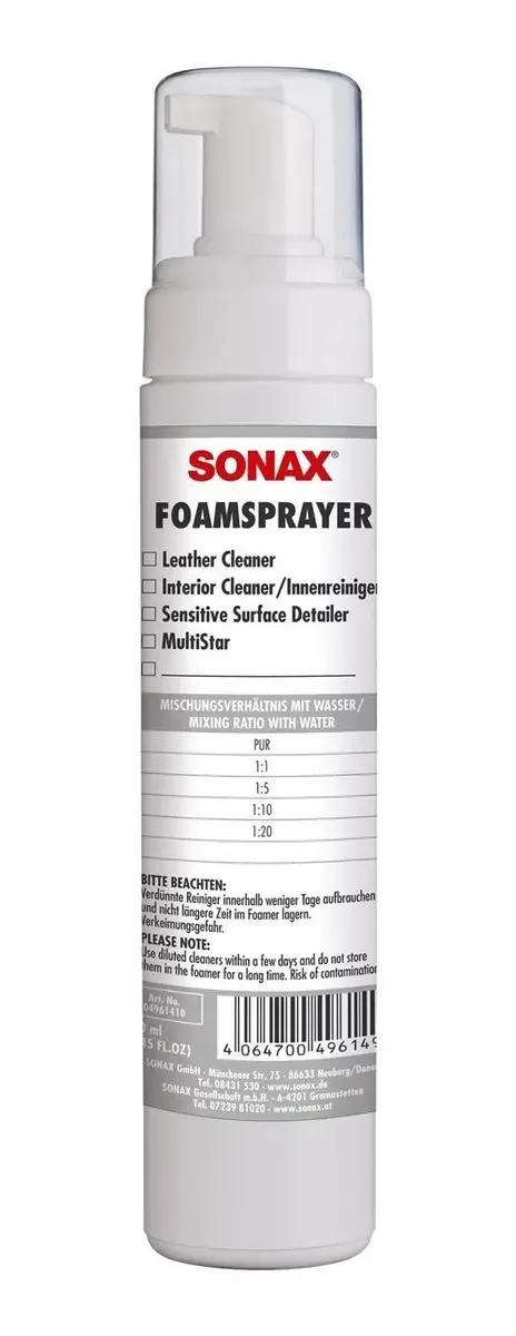 Pulverizador de espuma Sonax Pulverizador gerador de espuma