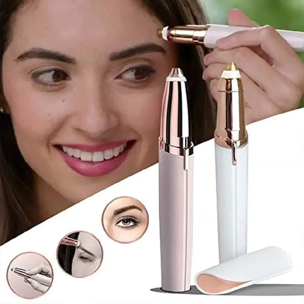 Depilador Elétrico Flawless Brows 18k Cor Rosa