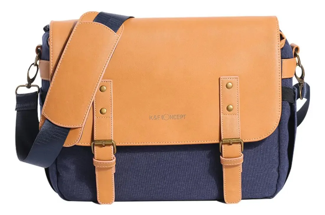 Bolsa De Ombro Impermeável K&f P/ Câmeras Dslr 10l