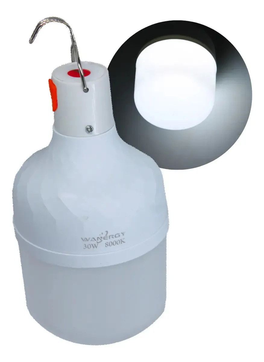 Refletor LED de acampamento recarregável, emergência (100w)