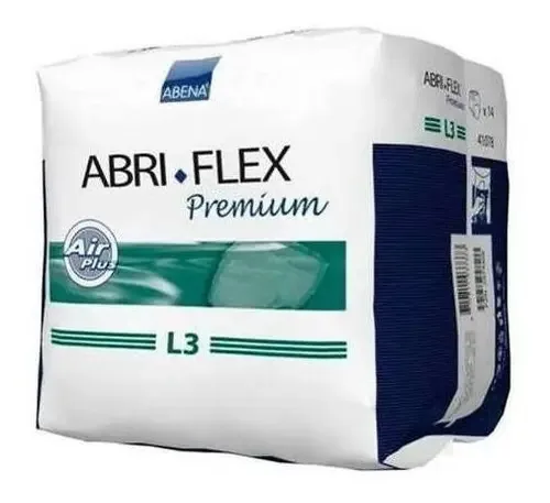 Fraldas para adultos descartáveis Abena Adulto Abri-Flex Premium L3 x 14 u