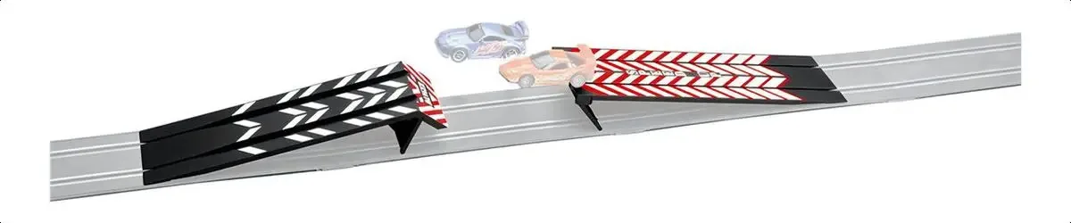 Conjunto de Rampas de Acessórios para Corridas de Carros Slot Carrera Go Jump Digital 143 da Carrera USA