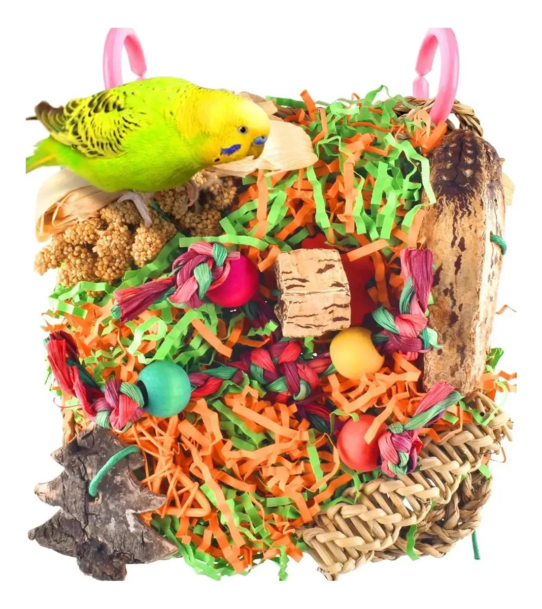 Brinquedos Para Pássaros Katumo, Brinquedos Conure De Periqu