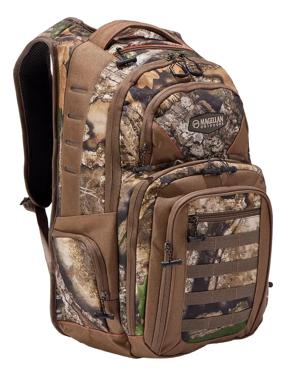 Mochila Camo Camping Caça Pesca Caminhada Camuflada Cor Mossy Oak Country Dna Design De Tecido Florido