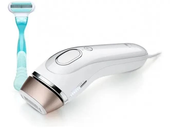 Depiladora a laser Braun cor branca