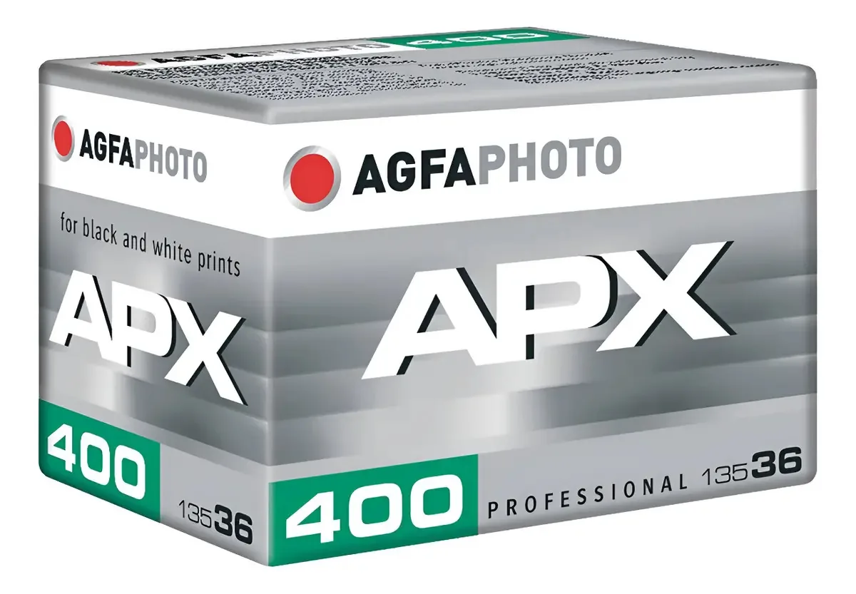 Filme Fotográfico Agfaphoto Apx 400 35mm 36 Poses