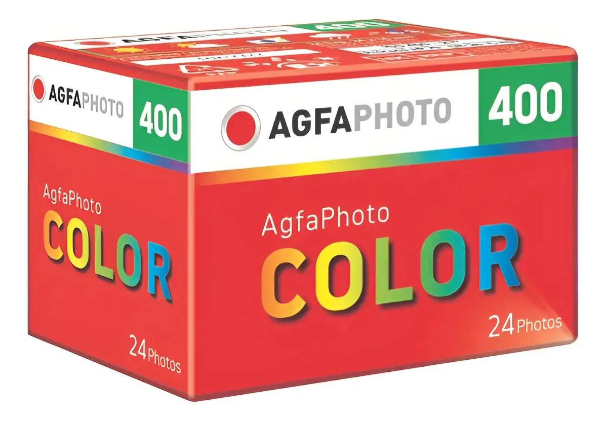 Filme Fotográfico Agfaphoto Color 35mm 400 24poses