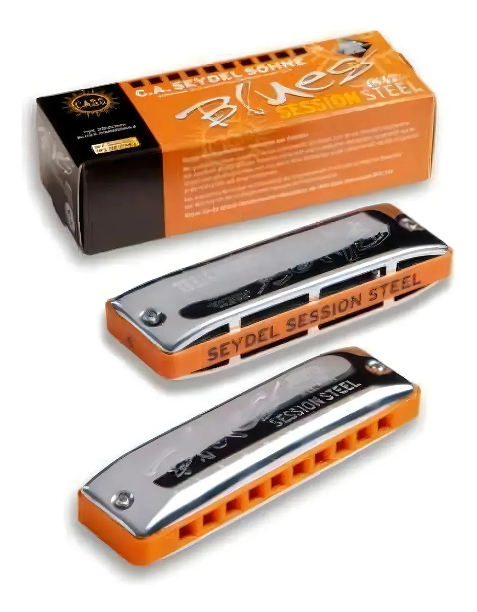 Armonica Seydel Blues Session Steel Tono F