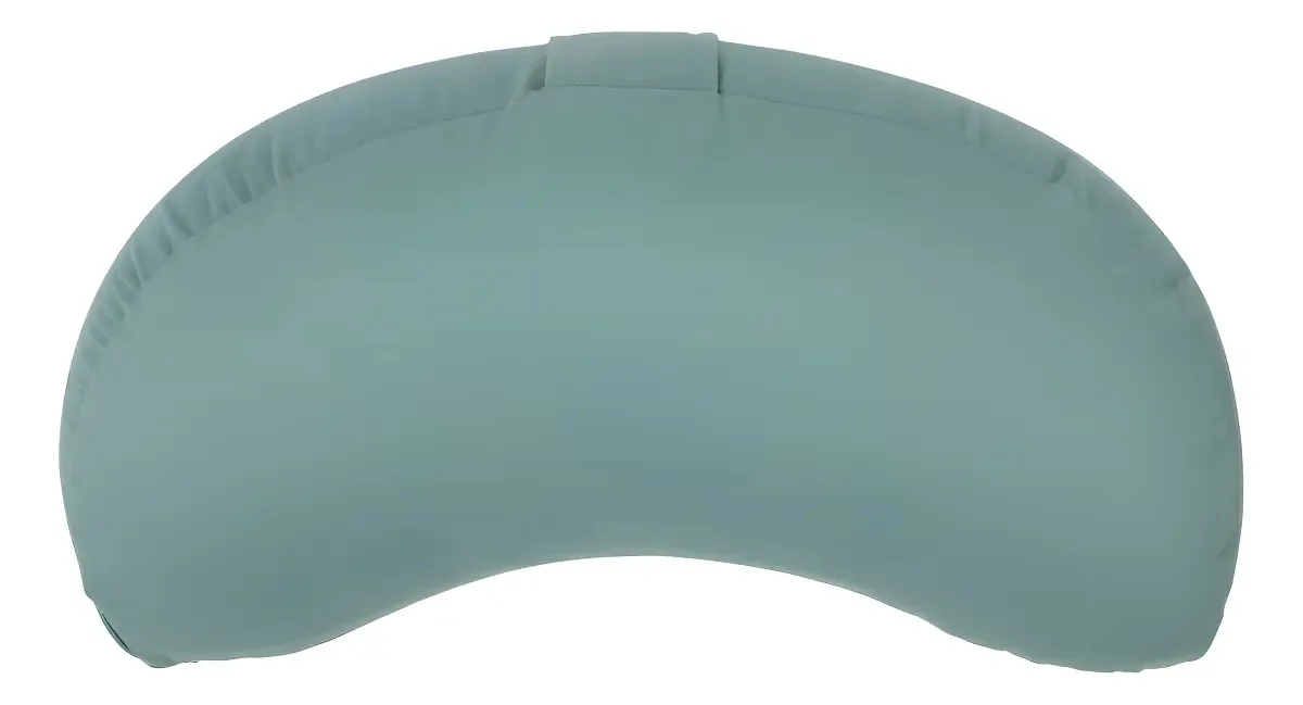 Yogateria Almofada Meditação Lua Eco Algodão Orgânico Zafu Cor Azul Ártico