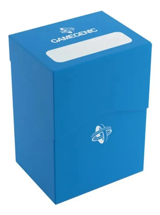 Jogo De Cartas Colecionáveis Gamegenic: Deck Holder 80+ - Azul- Galápagos X Unidade