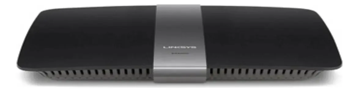 Roteador Linksys EA4500 preto e cinza