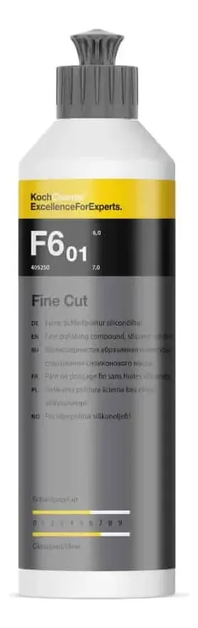 Polidor Koch Chemie F6 Polidor de corte médio de corte médio 250 ml de cor