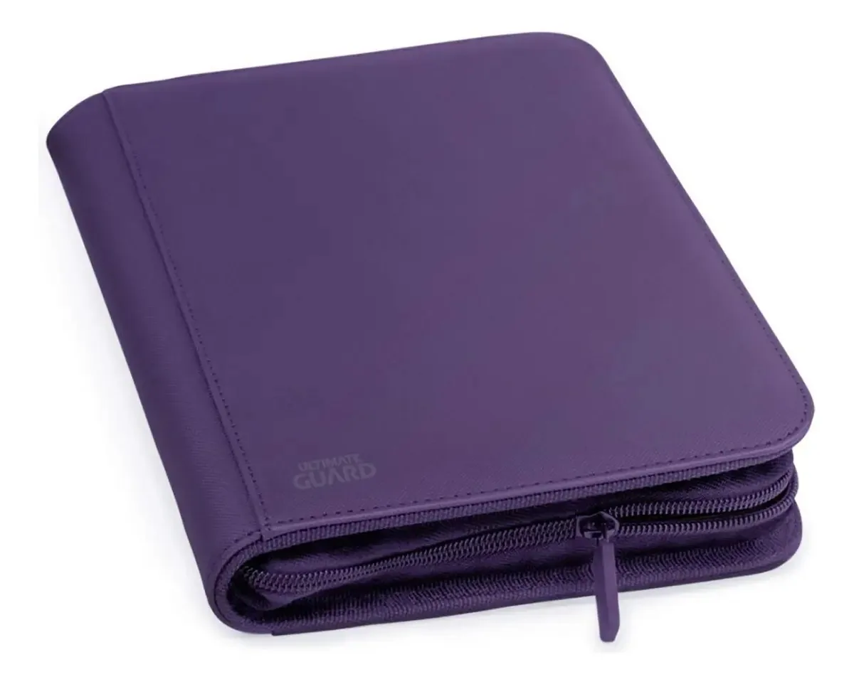 Ultimate Guard Xenoskin Zipfolio de 4 Bolsos (Roxo)