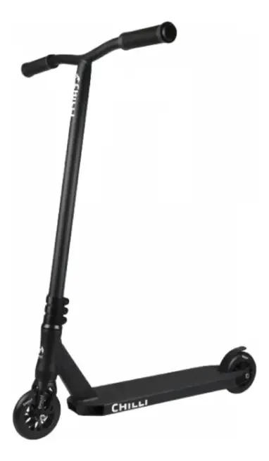 Scooter preto Chilli Reaper Grim