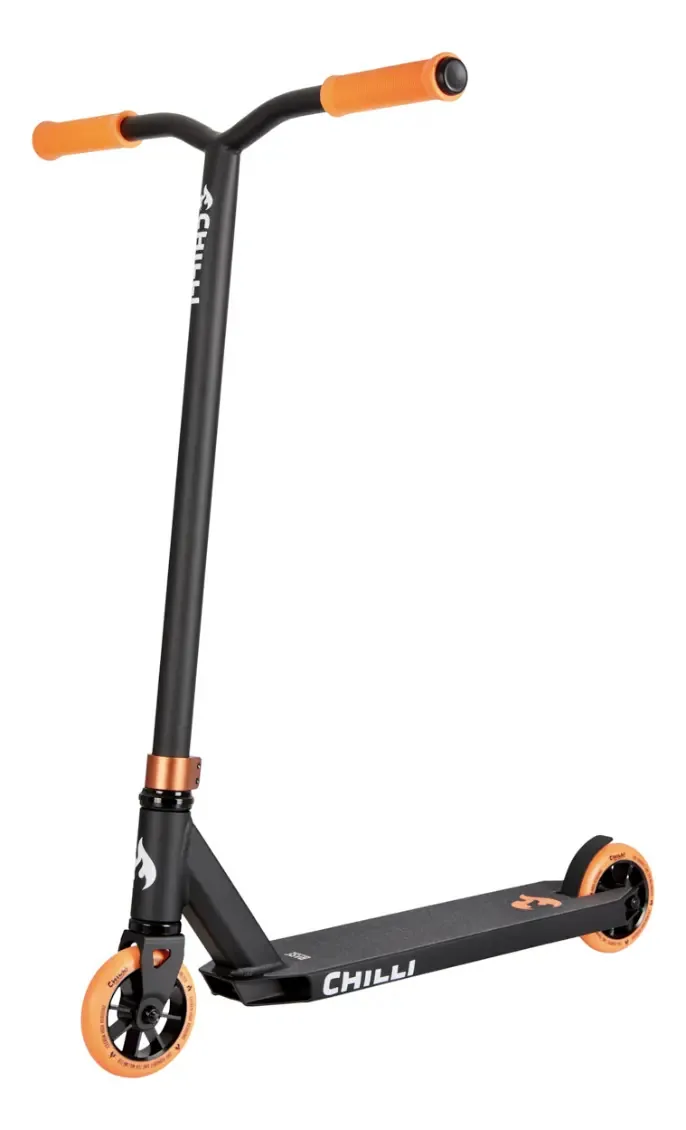 Scooter Chilli Base Preto Laranja Cor Laranja