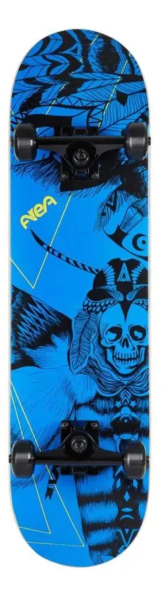 Skate Area Poison Blue Wheels Black