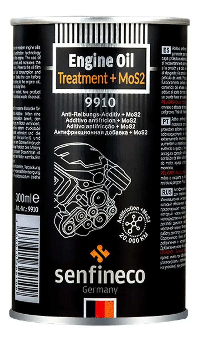 Aditivo antifricção + Mos2, Senfineco 9910