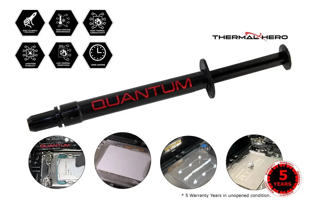 Pasta Térmica Thermal Hero Quantum 25g Preto