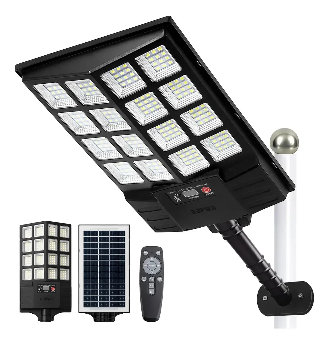 Lâmpada Led Solar Exterior