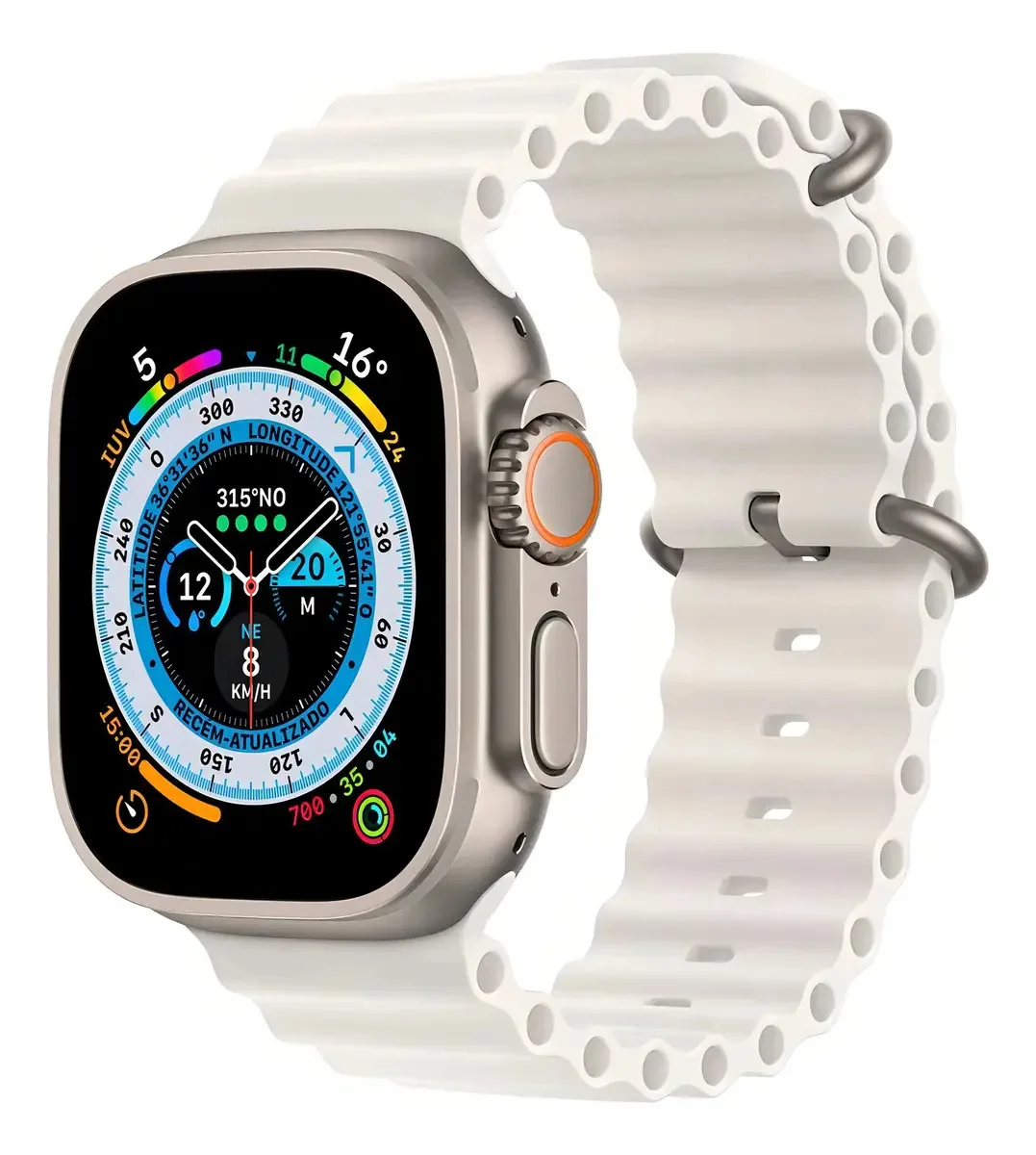 Smartwatch S10 Ultra 2024 Caixa Prateado
