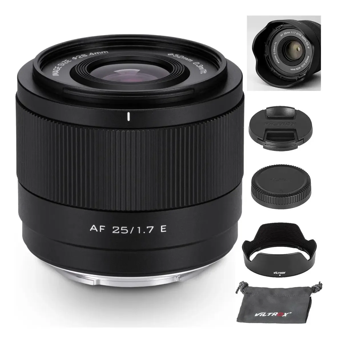 Lente Viltrox 25mm f/1.7 Para Sony E-mount Preto